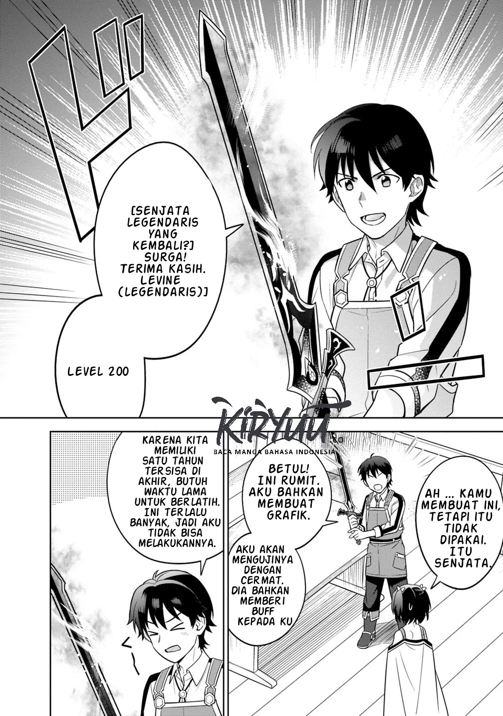 Seisan Shoku o Kiwame Sugi tara Densetsu no Buki ga Ore no Yome ni Narimashita